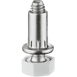 Vérin avec vis de réglage M6x31 mm - HAFELE