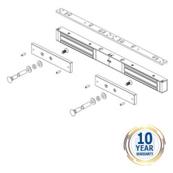 Ventouse électromagnétique en applique 300 Kg 12/24VDC avec signal - CDVI
