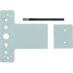 Plaque montage manoeuvre IDEA push - ISEO