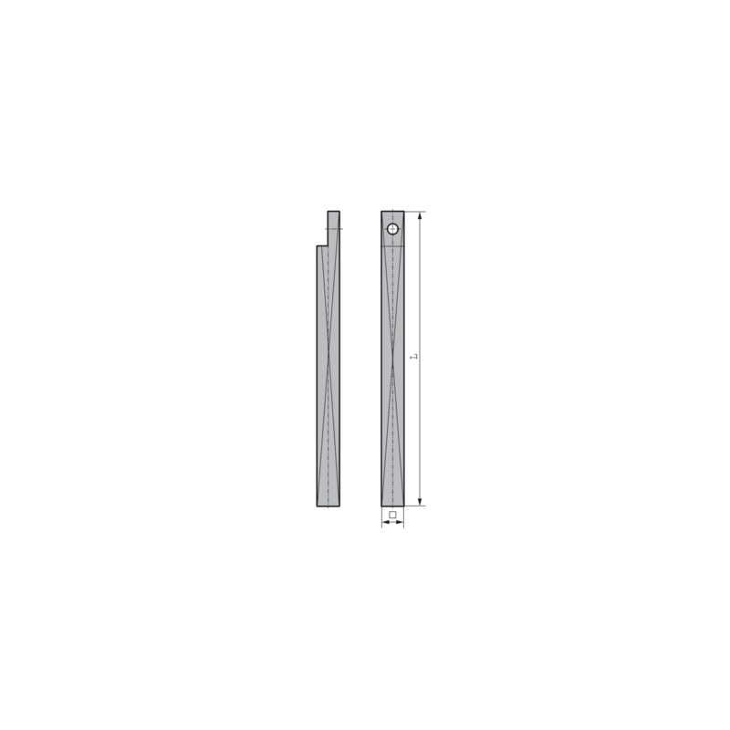 Tringle crémone pompier 1500 mm - WSS