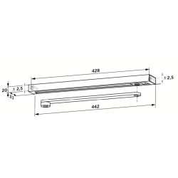 Bras coulisse pour ferme-porte TS91 / TS92 / TS93 - DORMAKABA