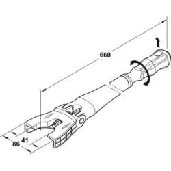 Outils de réglage AXILO 78 - HAFELE