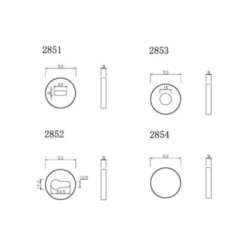 Jeu de rosaces de propreté - COGEFERM