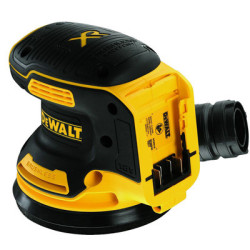 Ponceuse excentrique sur batterie 125 mm XR 18V Brushless DCW210NT-XJ (Machine seule) - DEWALT