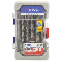 Coffret 100 forets métal RANGER BOX HSS - TIVOLY