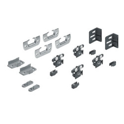 Kit coulissant sans silent system SYSLINE S - HETTICH
