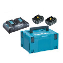 Pack de 2 batteries + chargeur 18V Li-Ion 5,0Ah ENERGIE - MAKITA