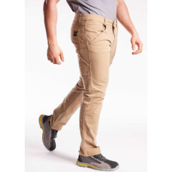 Pantalon charpentier multipoches taille haute - RICA LEWIS