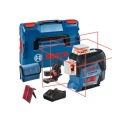 Niveau laser lignes faisceaux rouge 12V 1x2.0Ah GLL 3-80C - BOSCH