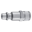Embout raccord mâle pour soufflette filetage 1/4 mâle - DENUZIERE