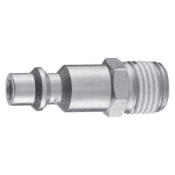 Embout raccord mâle pour soufflette filetage 1/4 mâle - DENUZIERE