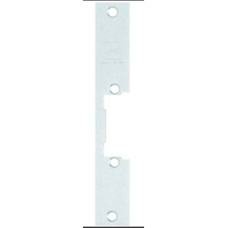 Têtière plate pour gâche électrique réversible inox P/142U/342U pour porte DIERRE - EFF EFF