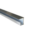 Profil dossiers suspendus aluminium à visser sous tablette - ATRIUS