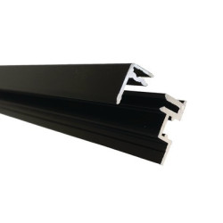 Ensemble de 2 profils aluminium pour miroir - ATRIUS