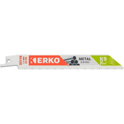 Lot de 5 lames de scie sabre METAL K9 - ERKO