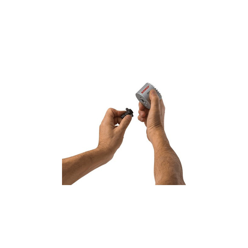 Lot de 3 adaptateurs pour scie cloche EZC EASY CLIP - ERKO