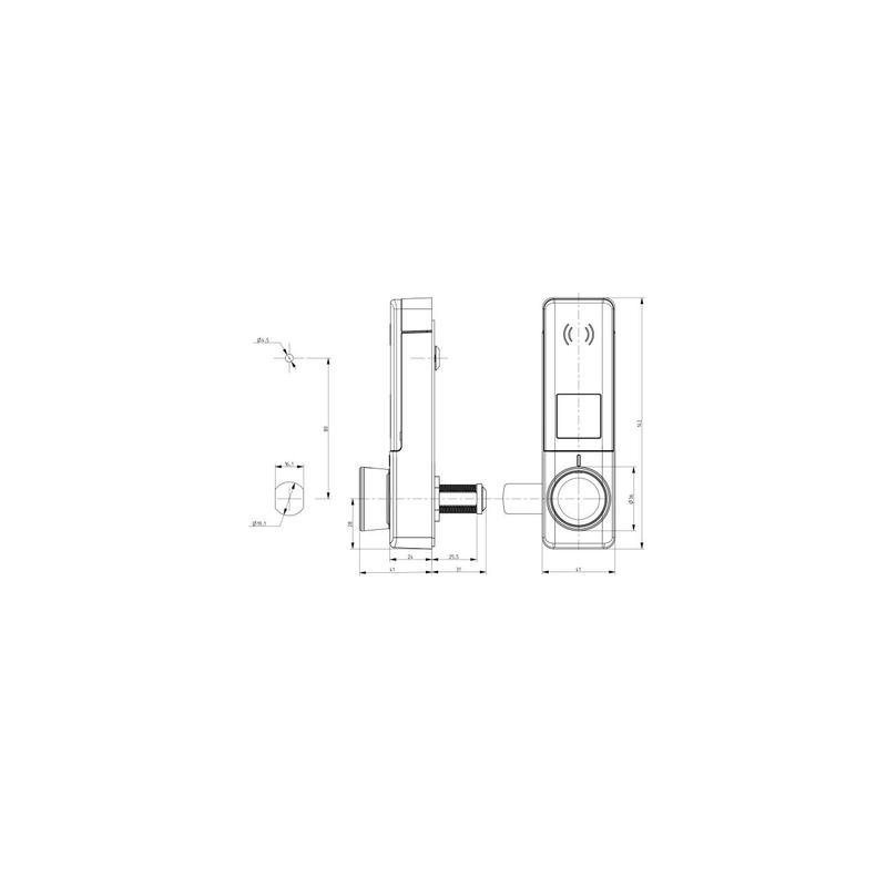 Serrure électronique ENIQ LOQ - DOM TSS