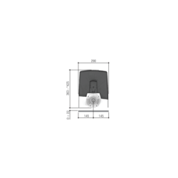 Kit de motorisation portail coulissant BXV - CAME