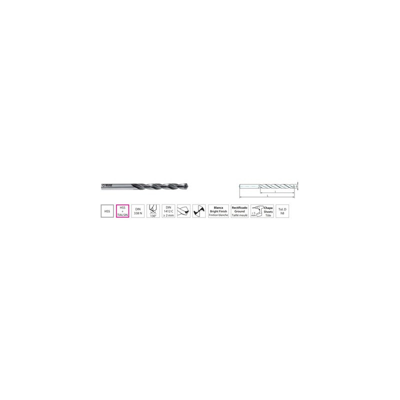 Foret métal HSS SPEED POINT 1013 - IZAR