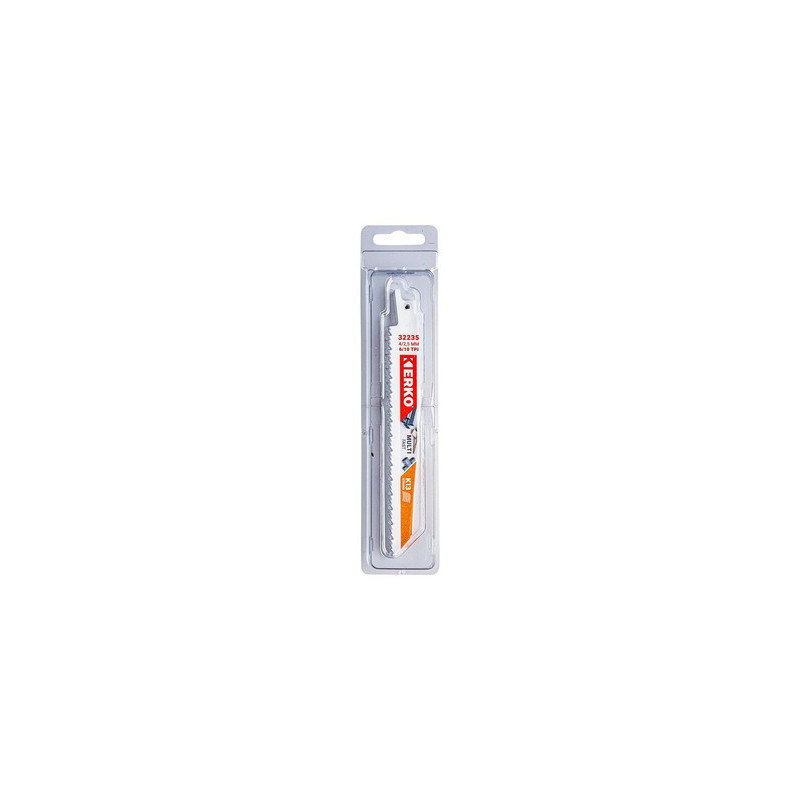 Lot de 5 lames de scie sabre 6/10T MULTI K13 - ERKO