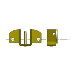 Support étrier tube ZF - SOMFY