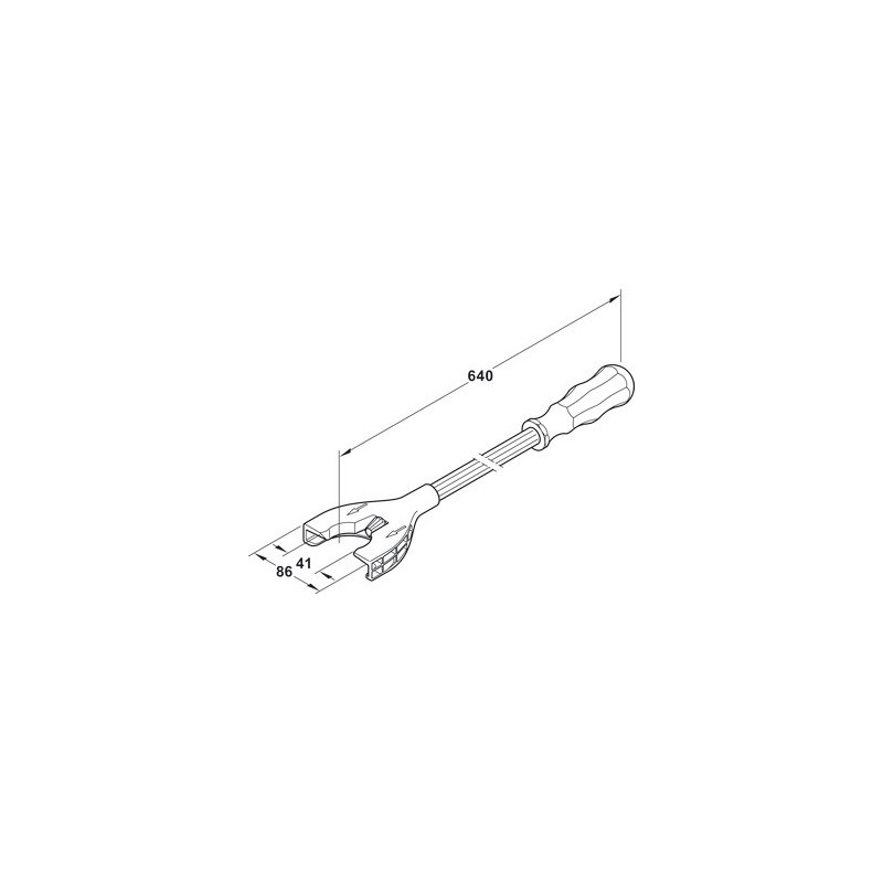 Outils de réglage AXILO 78 Light Tool - HAFELE