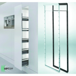 Fixation frontale pour armoire DISPENSA ARENA CLASSIC - KESSEBOHMER FRANCEAL