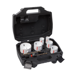 Coffret de 6 scies cloche BIM 19 à 51 mm spécial serrurier - ERKO