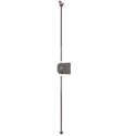 Serrure applique 3 points horizontale à tirage profil rond A2P 9630 VAL SENIOR - SECURYSTAR