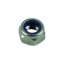 Écrous frein à bague nylon DIN 985 en acier zingués classe 8 - COGEFERM