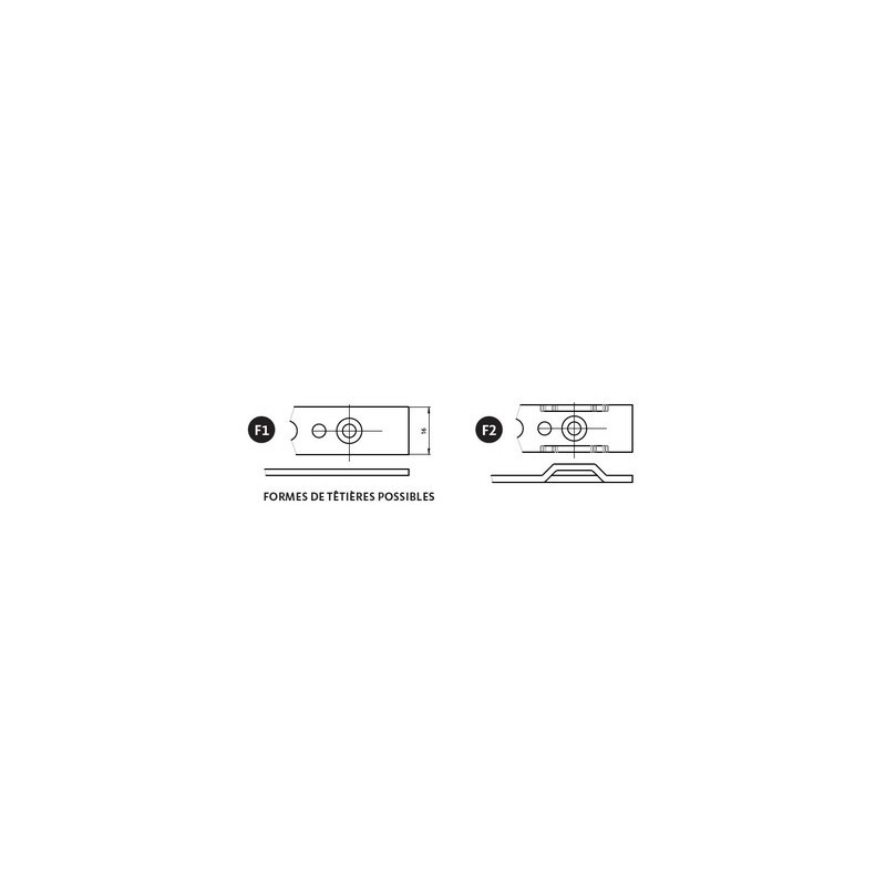 Crémone multipoints GU SLIDE LOCK - FERCO