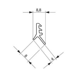Rouleau de joint profil P743-ML - FERCO