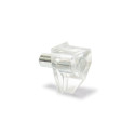Taquet d\'étagère à enfoncer Ø 5 mm transparent - INTERGES