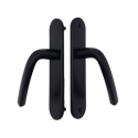 Ensemble sur plaque EA165 LOGIO ONYX noir mat - VACHETTE
