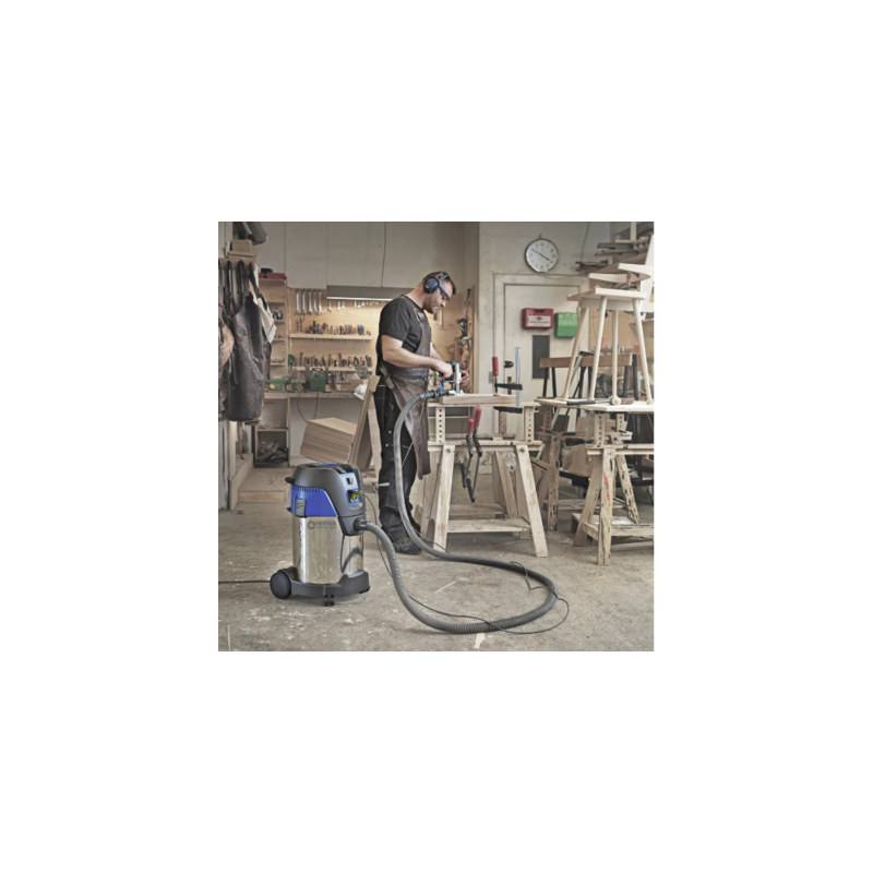Aspirateur eau et poussière filaire cuve inox 30L AERO 31-21 PC - NILFISK