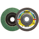 Disque abrasif à lamelles bombé inox diamètre 125 mm SMT 976 CEVOLUTION - KLINGSPOR
