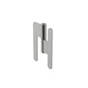 Paumelle réglable forme L inox 304 - FONDERIA MARCHESI