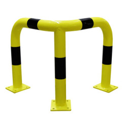 Barrière de sécurité pour protection d'angle avec platine - VISO