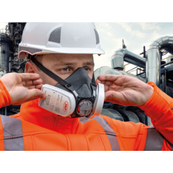 Demi-masque avec valve Typhoon seul EN140 FORCE®8 - JSP