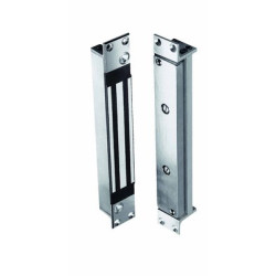 Ventouse électromagnétique à encastrer à cisaillement 455KG 12/24V SECURITRON - JPM