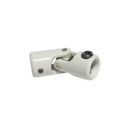 Genouillère 6 pans diamètre 10 mm + diamètre 12 mm acier laqué blanc - TORBEL