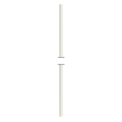 Tringle de manivelle blanche diamètre 12 mm L1100 mm - TORBEL
