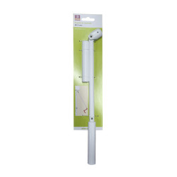 Poignée de manivelle blanche diamètre 12 mm L 420 mm - TORBEL