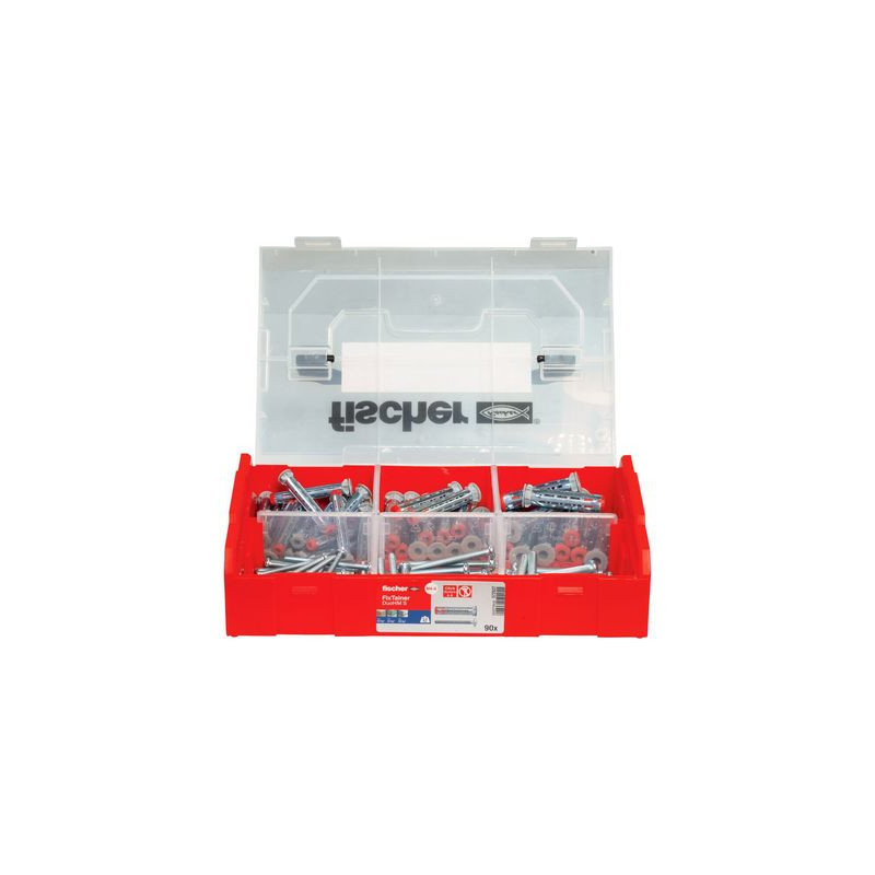 Coffret 45 chevilles FIXTAINER DUOHM TC TORX - FISCHER