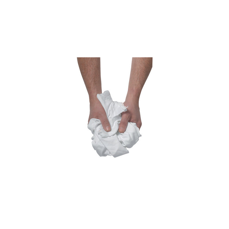 Chiffons blancs extra fins blanchis 10 kg - COMPAS