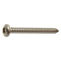 Vis tôle tête ronde bombée cruciforme inox A2 - ACTON