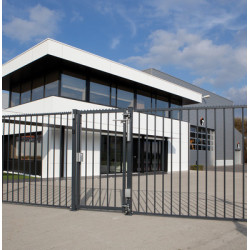 Ventouse électromagnétique en applique argent MAG6000 - LOCINOX