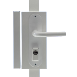 Serrure applique 3 points verticale à fouillot profil européen réversible S300 - MUL-T-LOCK