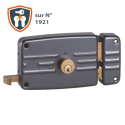 Serrure applique monopoint horizontale à tirage CITY sur numéro KCF001921 - ISEO