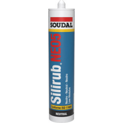 Mastic silicone 300 ml SILIRUB NEO5 - SOUDAL